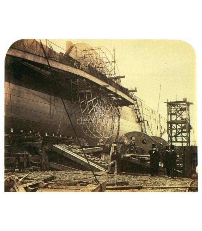 Decoratt Construction of the Great Eastern Robert Howlet 1855