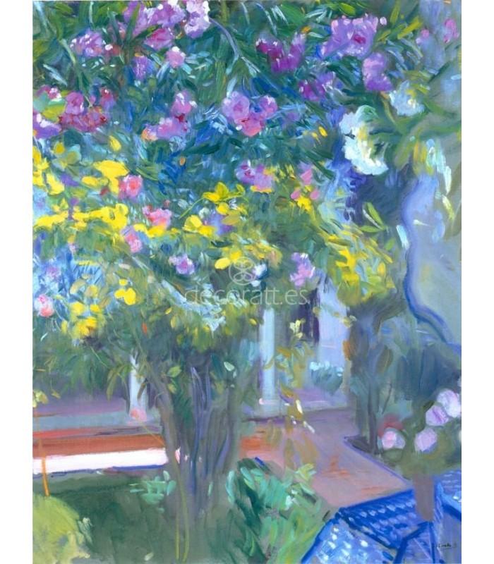 Decoratt Adelfas del patio de la Casa Sorolla