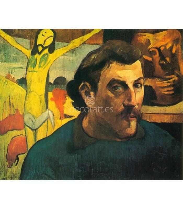 Decoratt Autorretrato con Cristo amarillo