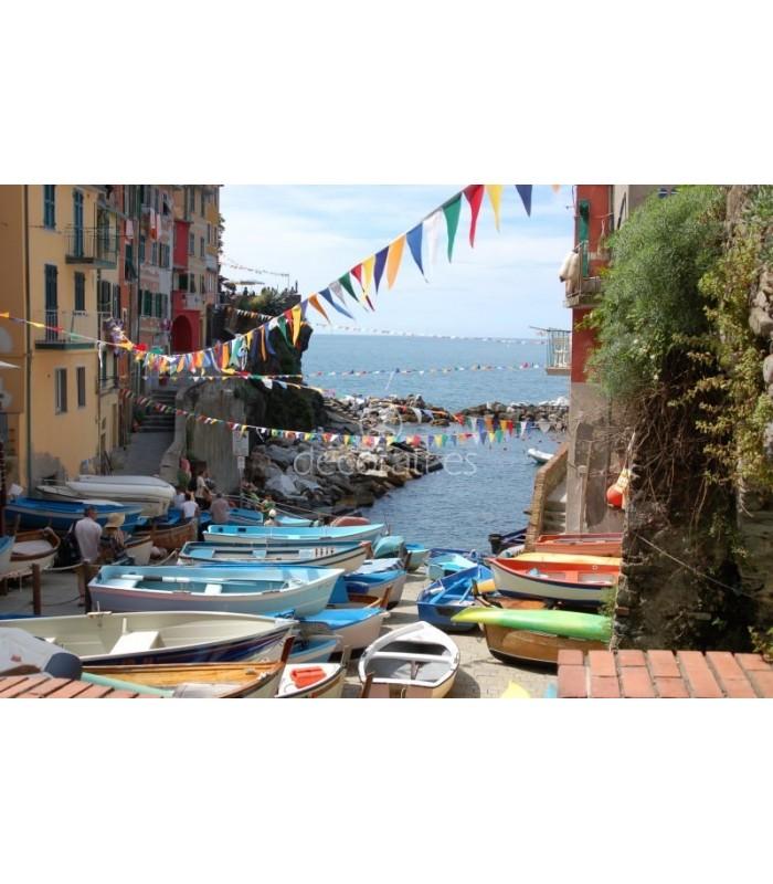 Decoratt Barcas en Manarola Italia