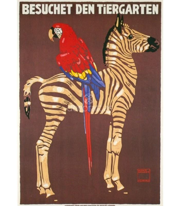 Decoratt Besuchet den tiergarten Alemania 1912