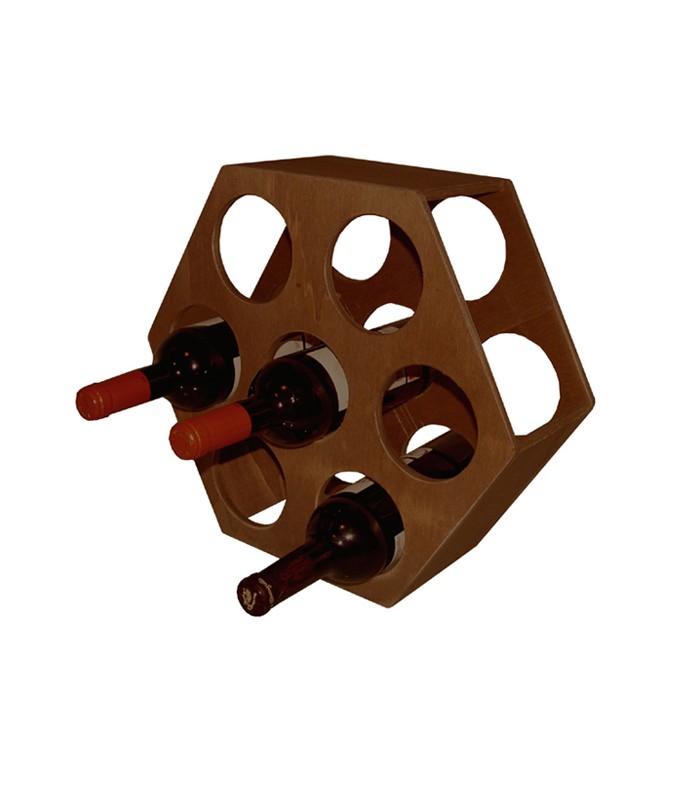 Decoratt Botellero hexagonal
