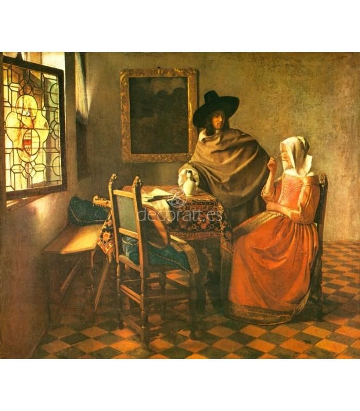 Decoratt Caballero y dama que bebe