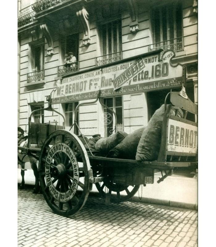 Decoratt Coche del carbon Eugene Atget Paris 1910