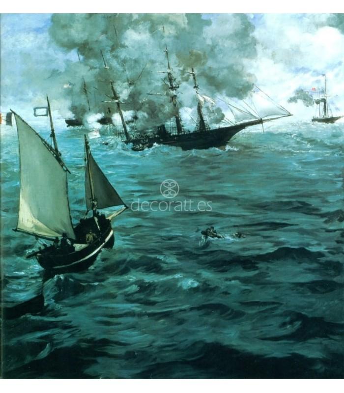 Decoratt Combate del Kearsarge y el Alabama