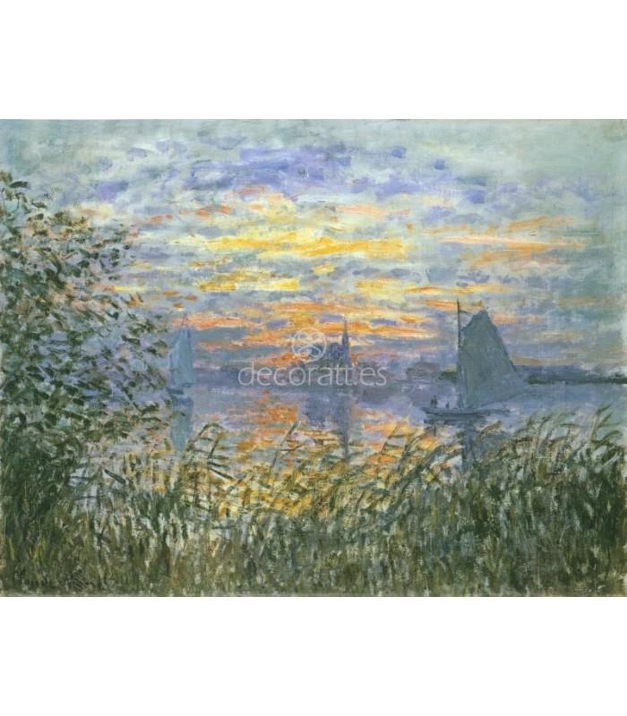 Decoratt Coucher de soleil sur la Seine