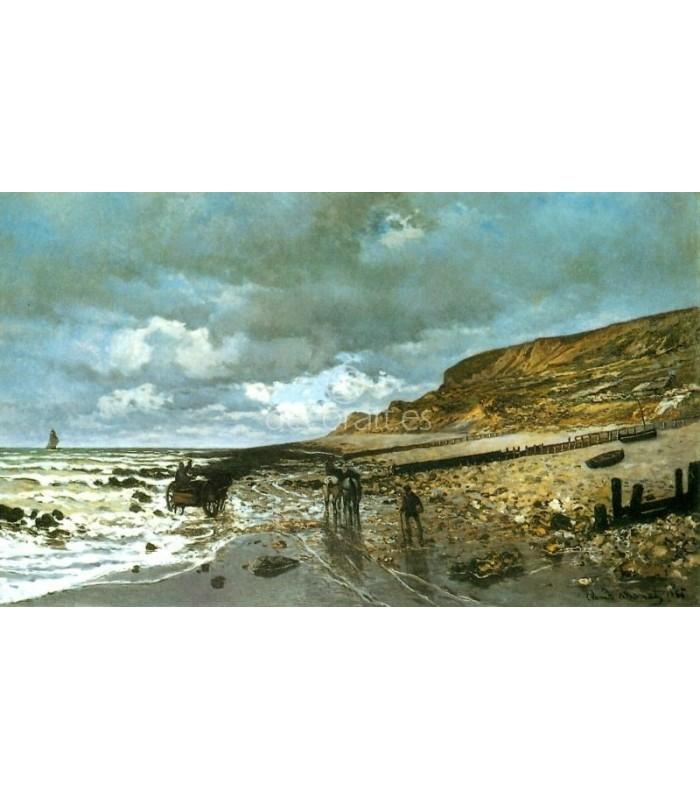 Decoratt El cabo de La Heve con marea baja