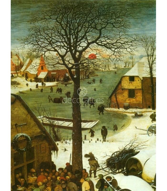 Decoratt El censo de Belen (detalle)