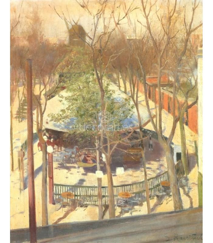 Decoratt El parque del Moulin de la Galette (Paris)