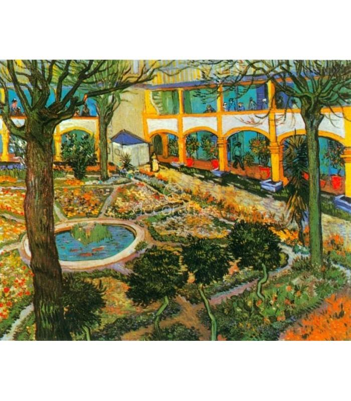 Decoratt El patio del hospital de Arles