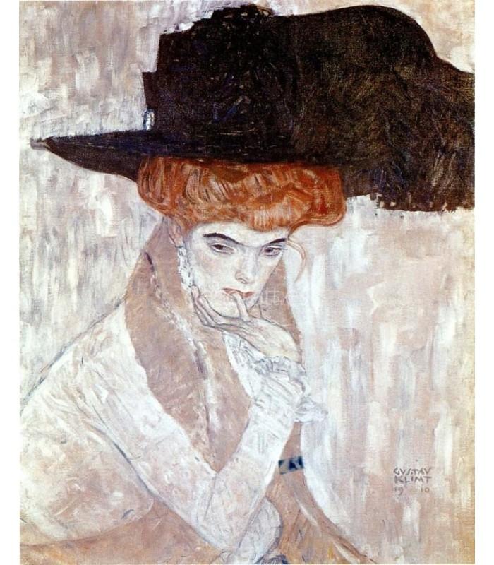 Decoratt El sombrero de plumas negro