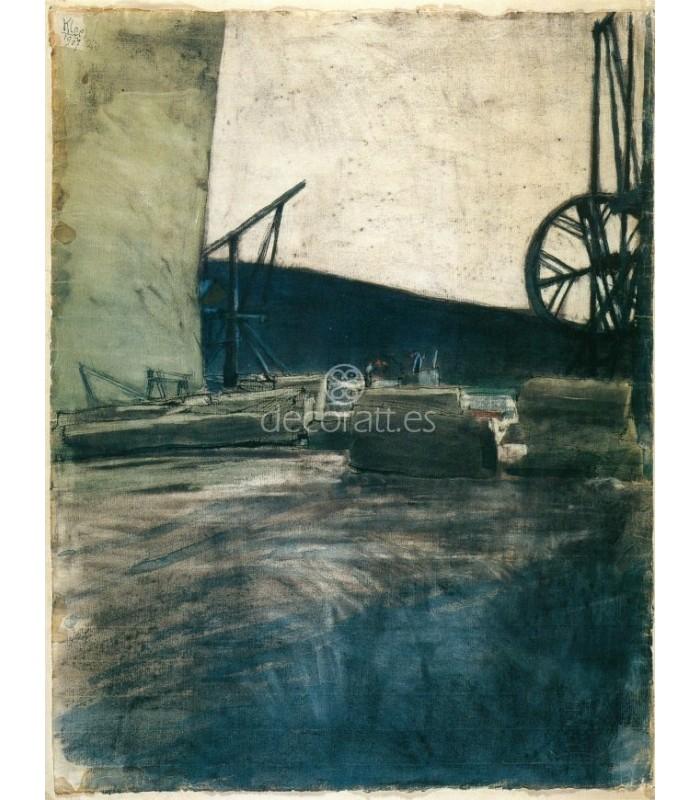 Decoratt En la cantera de Ostermundingen dos gruas