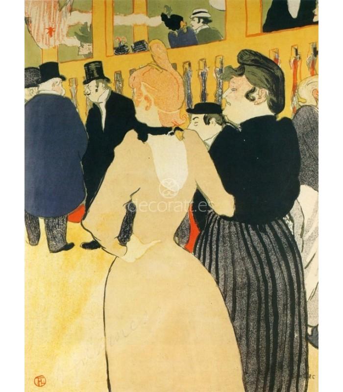 Decoratt En Moulin Rouge La Goulue y su hermana