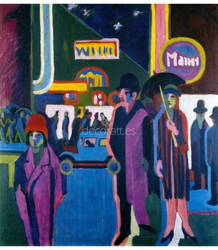 Decoratt Escena nocturna en la calle