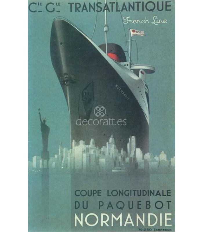 Decoratt French ship Normandie
