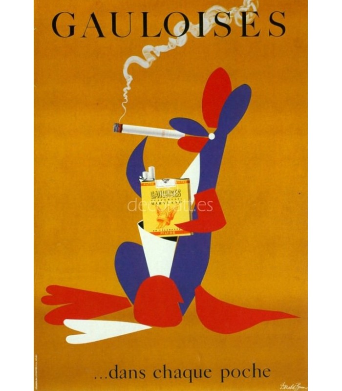 Decoratt Gauloises Suiza 1959