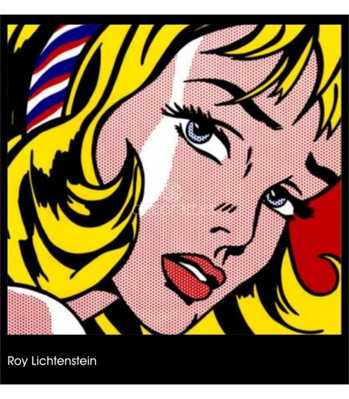 Decoratt girl Roy Lichtenstein