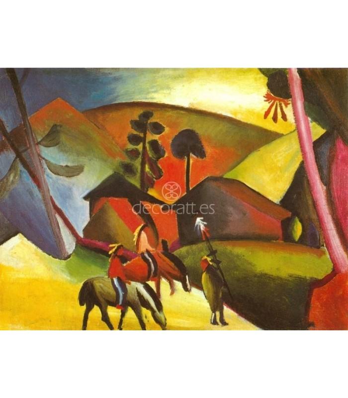 Decoratt Indios a caballo