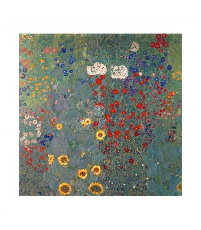 Decoratt Jardin con girasoles