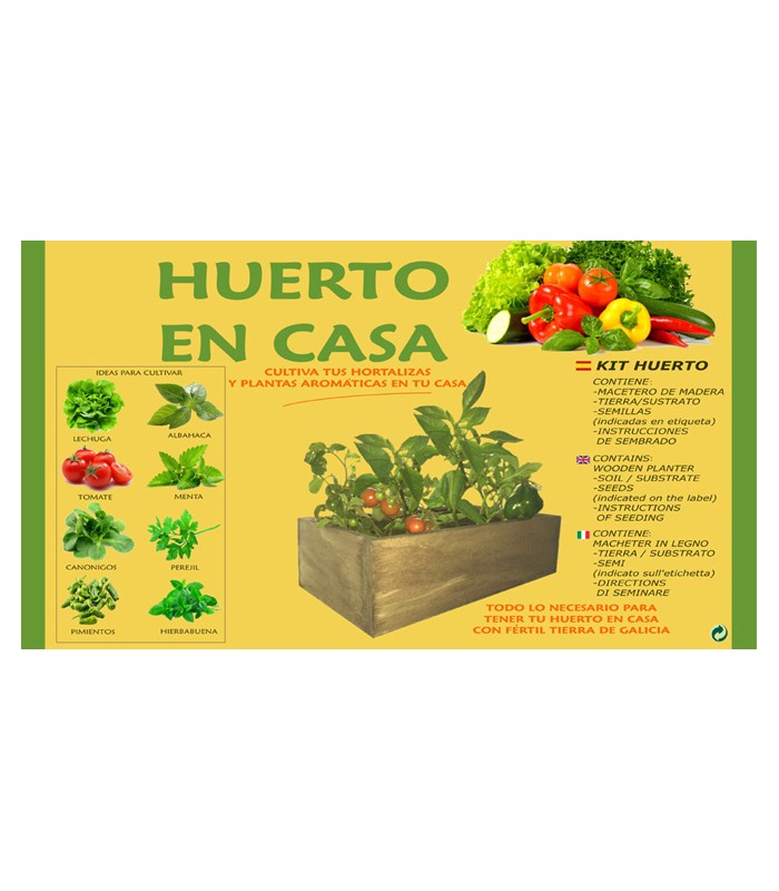 Decoratt Kit huerto en casa