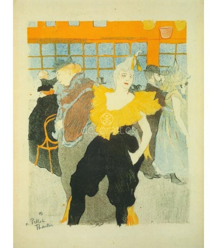 Decoratt La comica Cha U Kao en Moulin Rouge