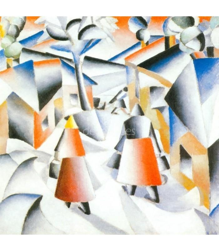 Decoratt La mujer de los cubos