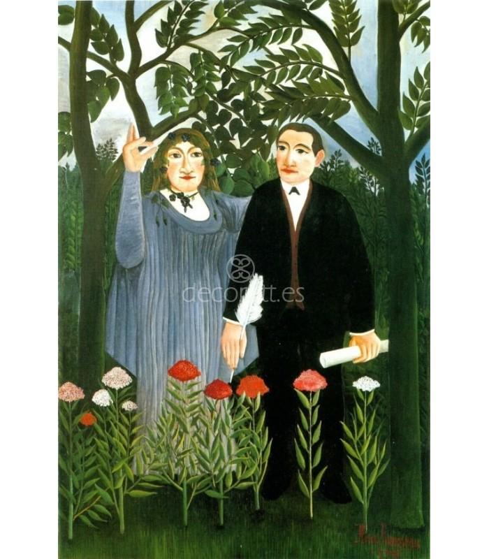 Decoratt La musa inspira al poeta