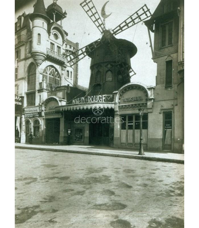 Decoratt Le Moulin Rouge Eugene Atget Paris 1911