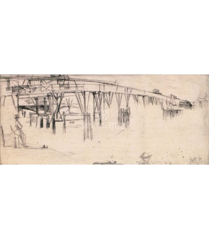 Decoratt Le Pont de Westminister en construction 1