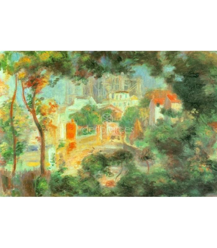 Decoratt Looking Out at the Sacre Coeur