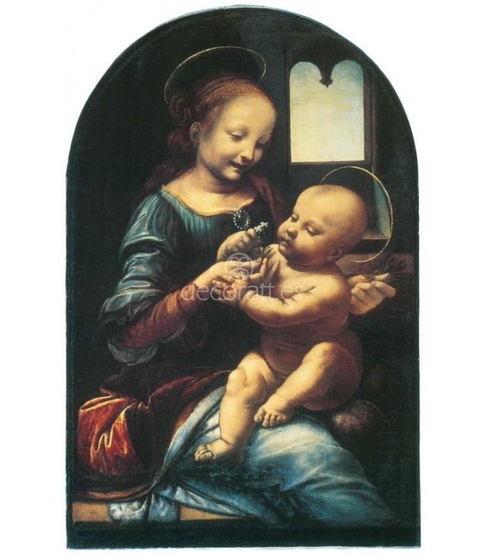 Decoratt Madonna Benois. 1478