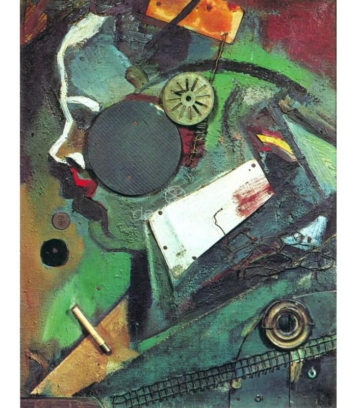 Decoratt Merzbild 1 A Kurt Schwitters