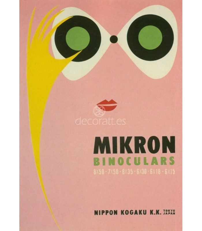 Decoratt Mikron Binoculars Japon 1955