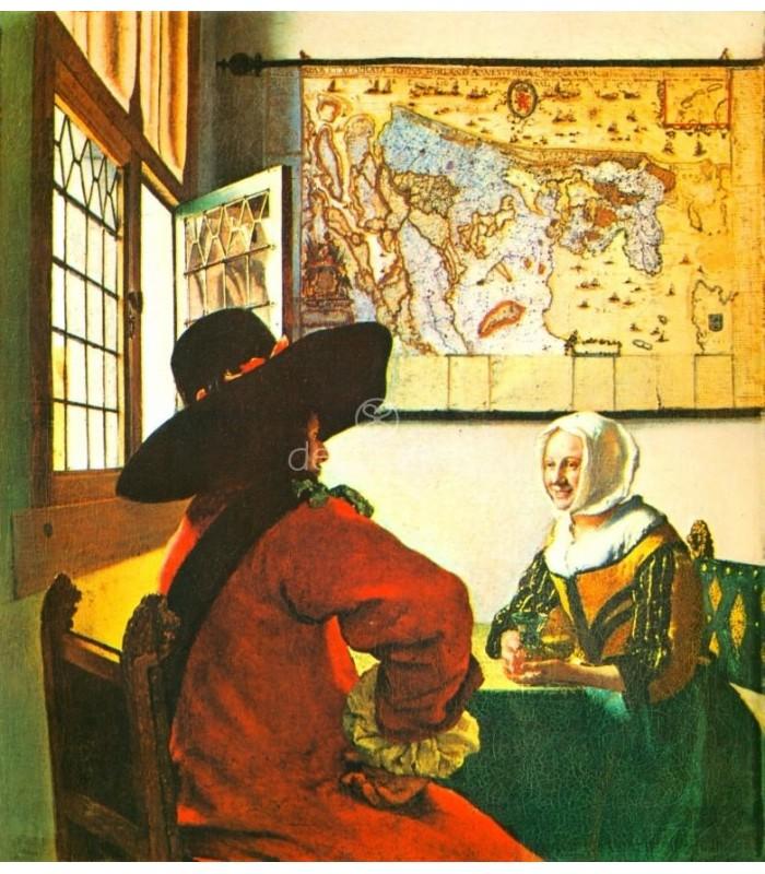 Decoratt Militar y muchacha sonriente