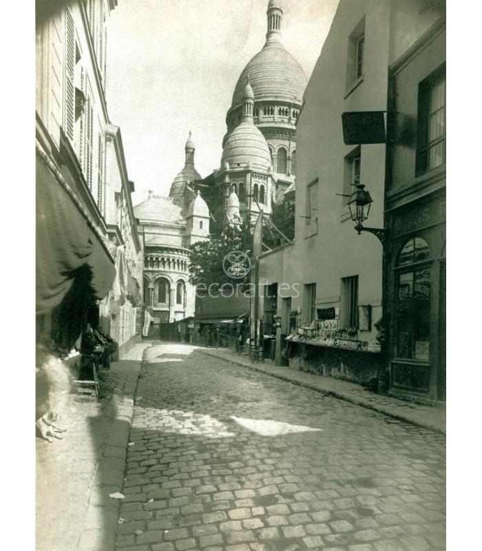Decoratt Montmartre Eugene Atget Paris 1900