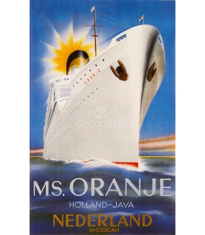 Decoratt MS. Orange Amsterdam 1939