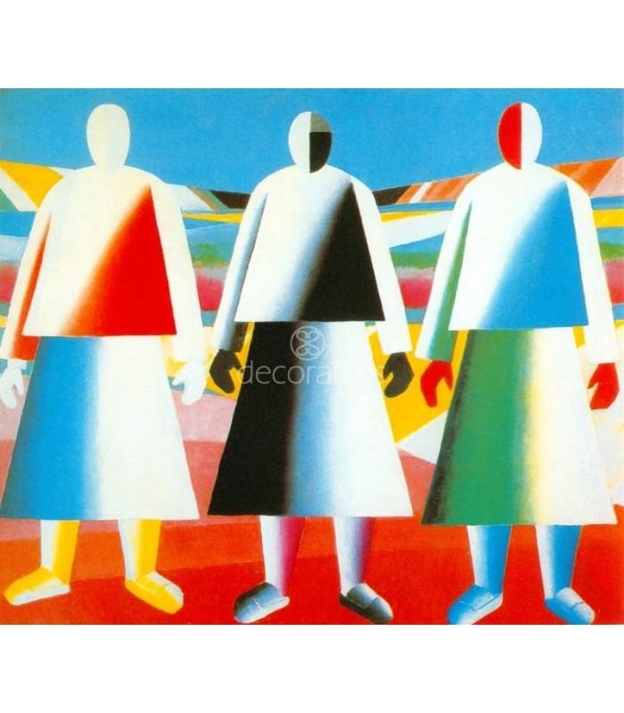 Decoratt Muchachas en los campos