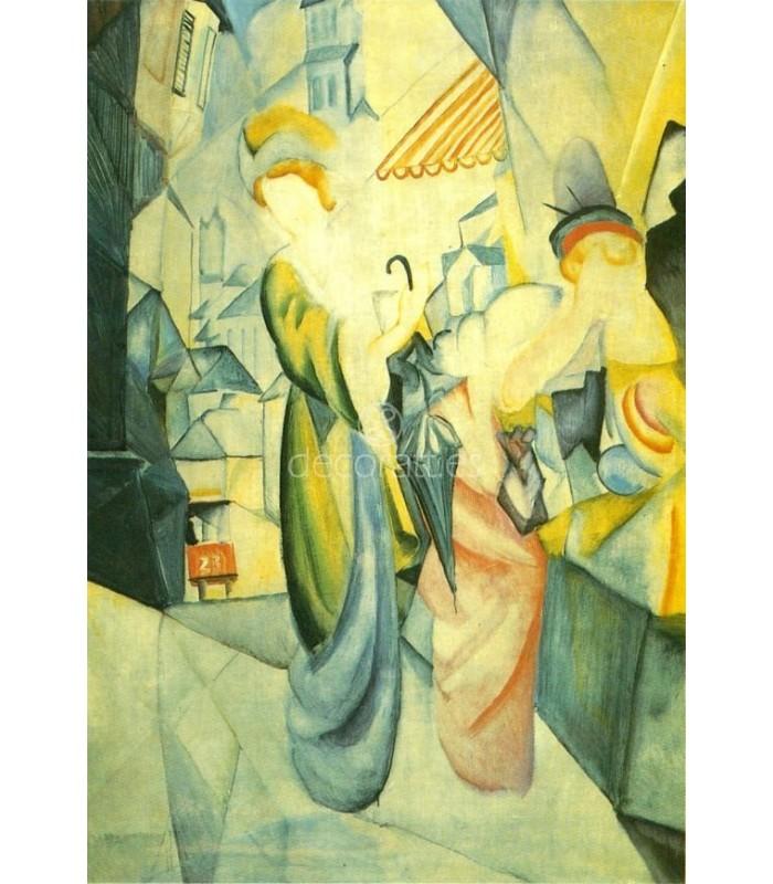 Decoratt Mujeres claras ante la sombrereria