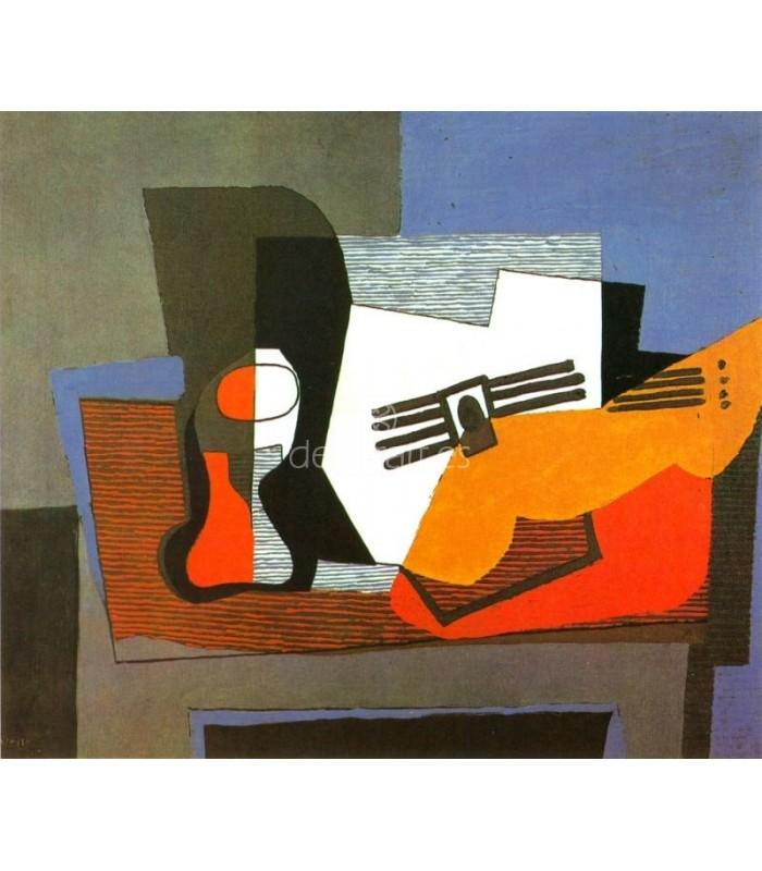 Decoratt Naturaleza muerta con guitarra