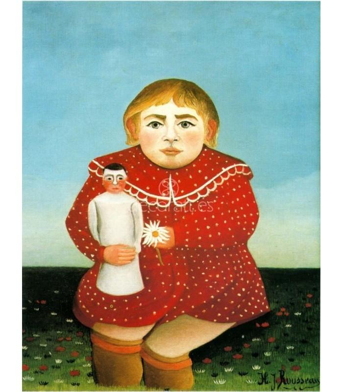 Decoratt Niña con muñeco