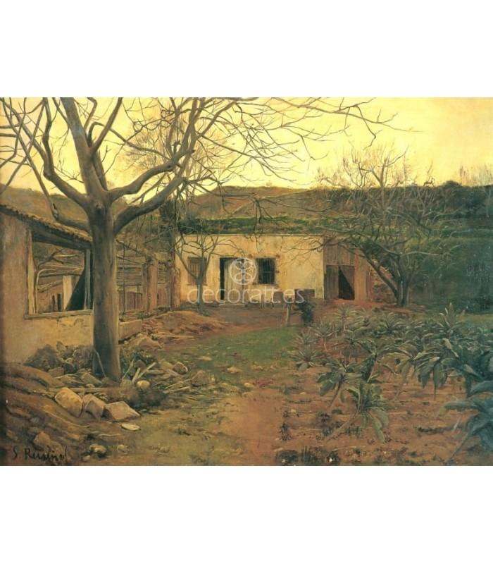 Decoratt Paisaje con huerta