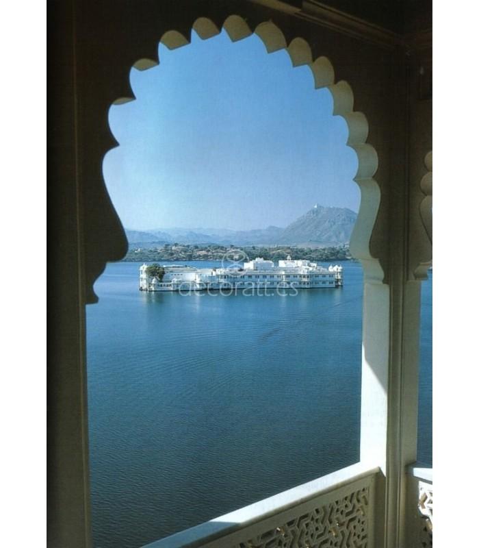 Decoratt Palacio Lago Udaipur. India. 1754