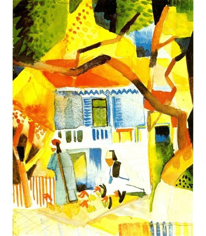 Decoratt Patio interior de la casa de St. Germain