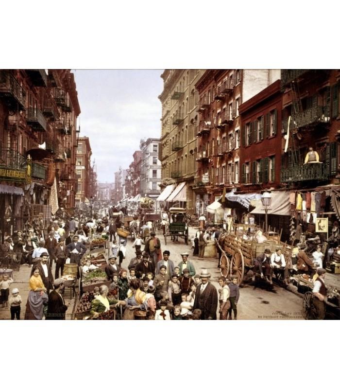 Decoratt Pequeña Italia en Nueva York 1900