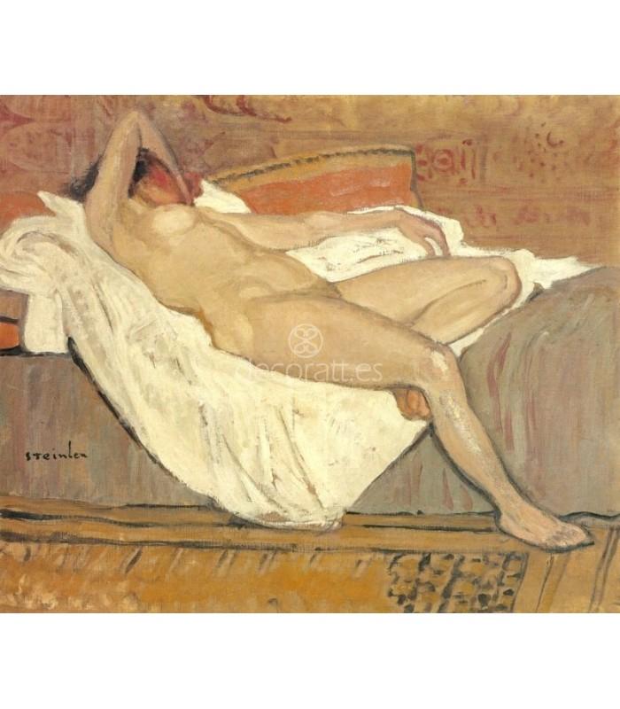 Decoratt Petit nu sur un lit