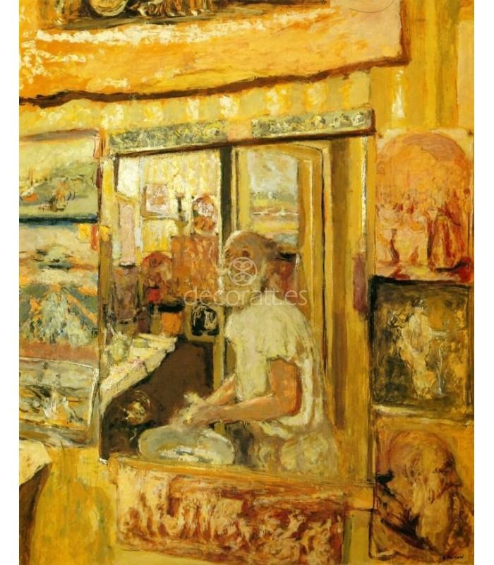 Decoratt Portrait de l´artiste se lavant les mains