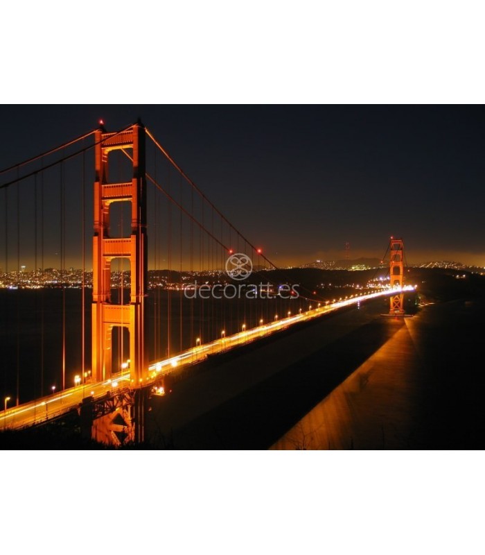 Decoratt Puente Golden Gate de noche California