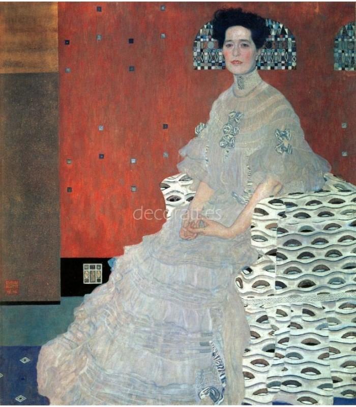 Decoratt Retrato de Fritza Riedler