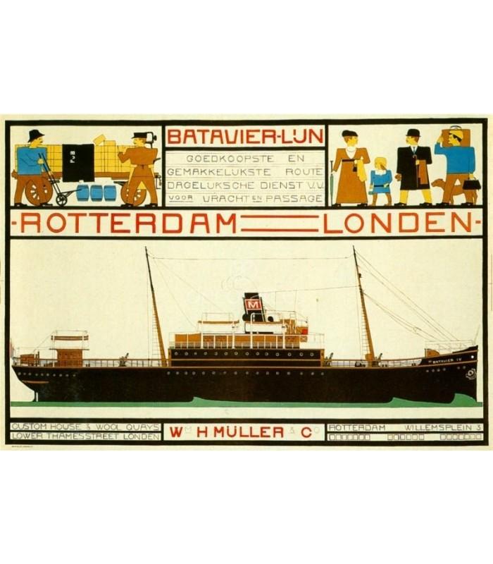 Decoratt Rotterdam - Londres Paises Bajos 1915