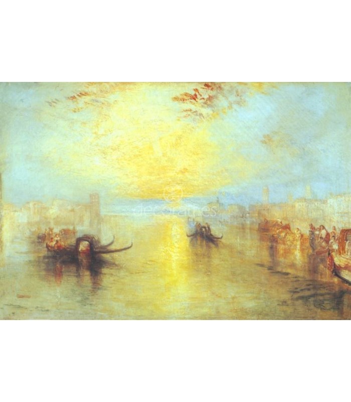 Decoratt San Benedetto en regardant vers Fusina